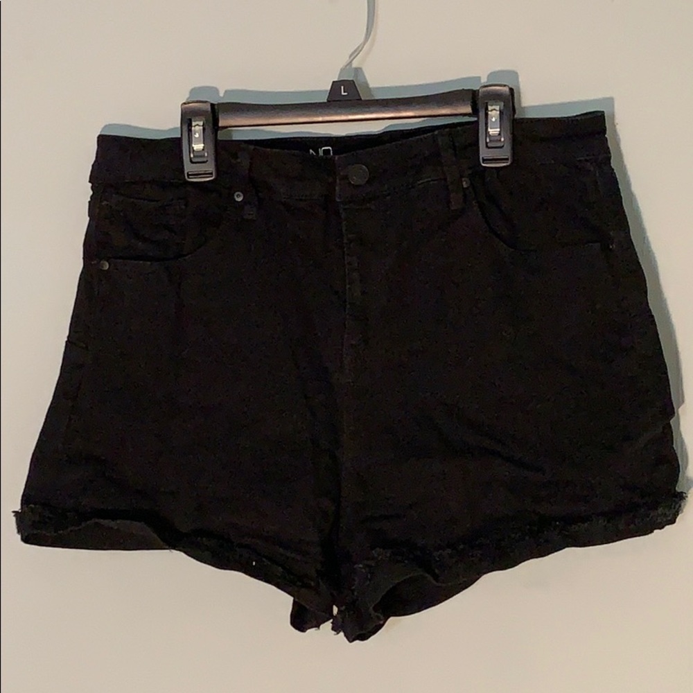 🌟NOBO black high rise shorts